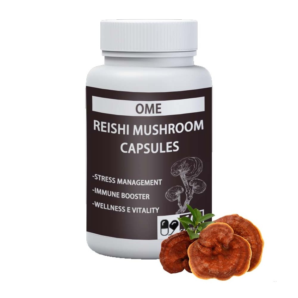 Private Label Ganoderma Lucidum Capsules - Organic Reishi Mushroom Capsules