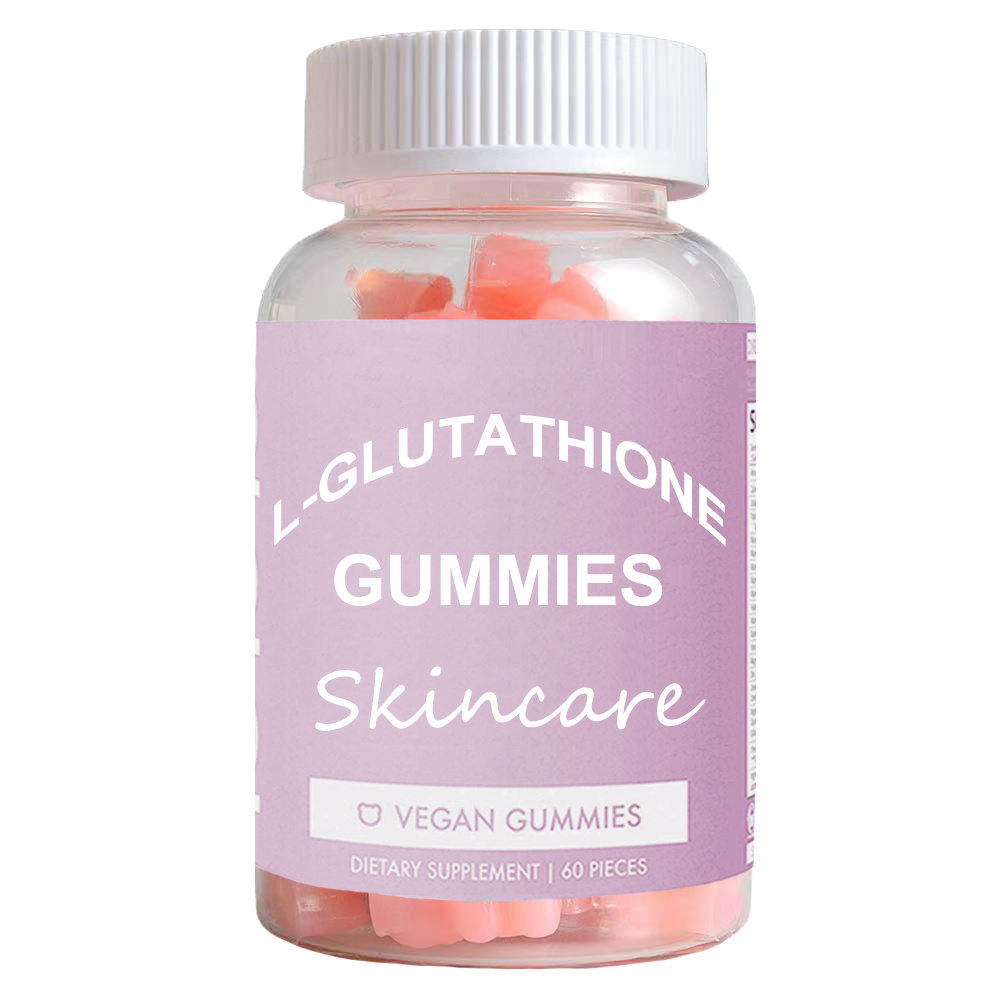 OEM&ODM Skin Whitening Gummy Top Quality L-glutathione Gummies t Bottle Packaging Wax Candy