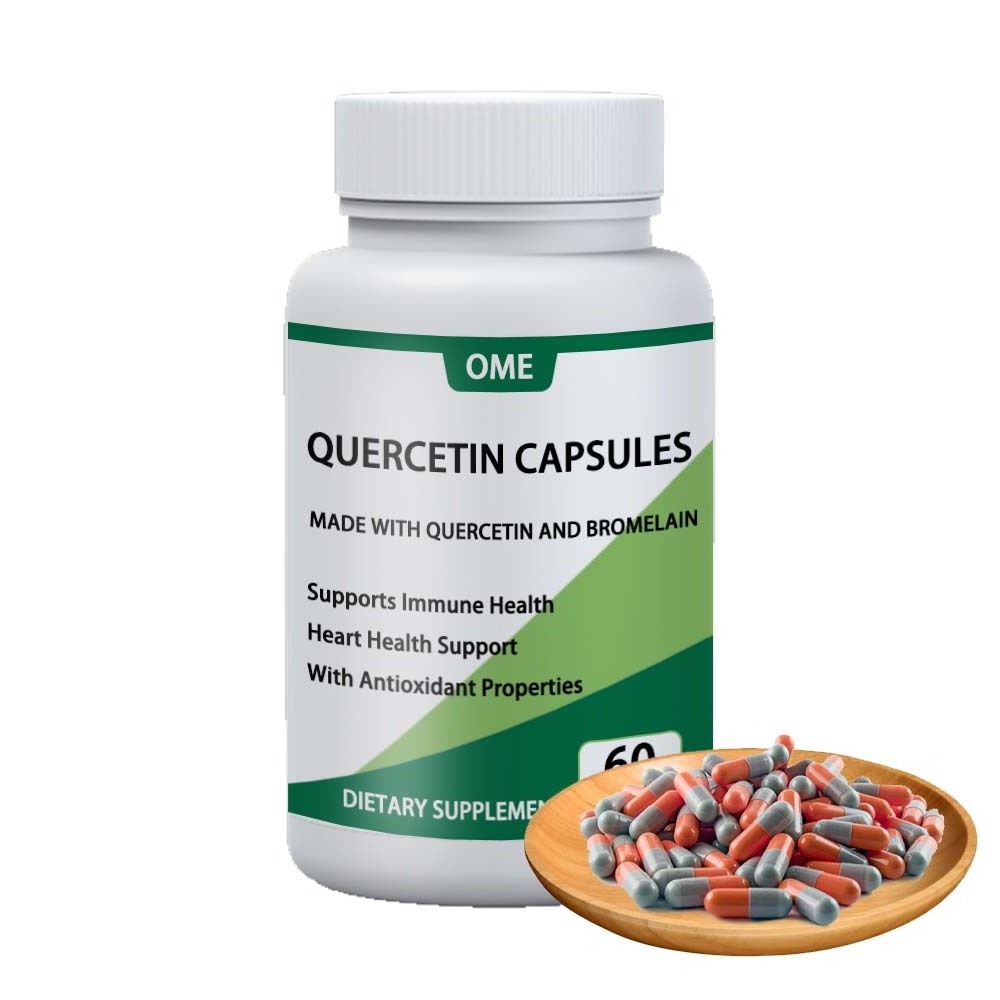 98% Pure Quercetin Capsules - Natural Sophora Japonica Extract from Genuine OEM Factory