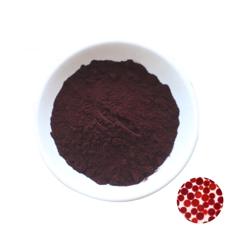 Natural Red Algae Haematococcus Pluvialis Bulk Astaxanthin Powder Food Grade 2%