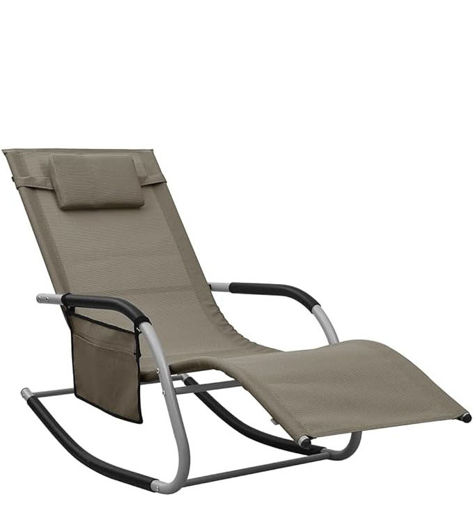 Homecome Wholesale Factory Garden Recliner Chair Beach Lounger Poolside Outdoor Patio Furniture with pocket