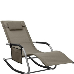 Homecome Wholesale Factory Garden Recliner Chair Beach Lounger Poolside Outdoor Patio Furniture with pocket