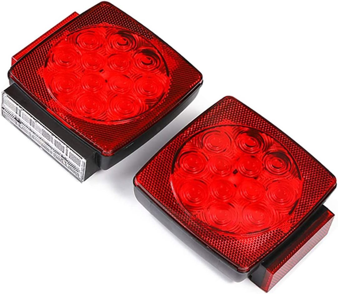 12V Submersible LED Left Right Rear Turn Signal Trailer Lights