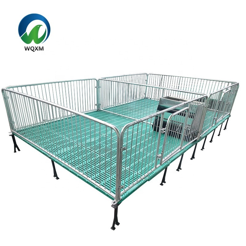 pig nursery crate pig weaning stall nursery pen for piglet animal cages for Sale