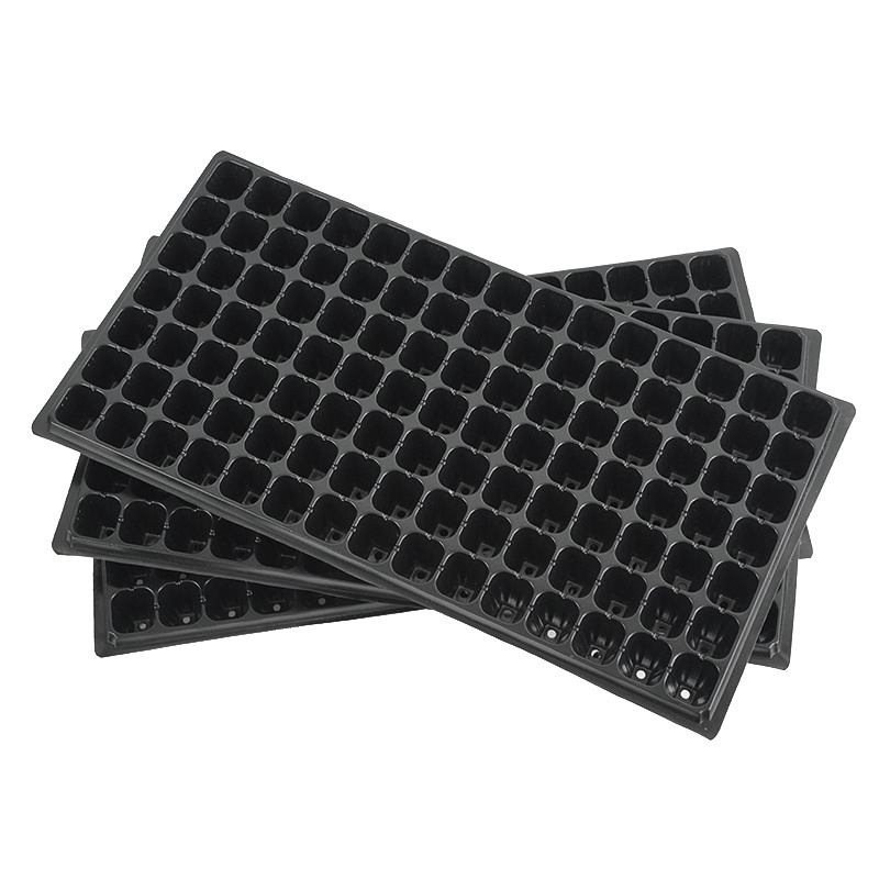 PS PVC plastic 50mm 60mm tall seed trays planting microgreen seedling