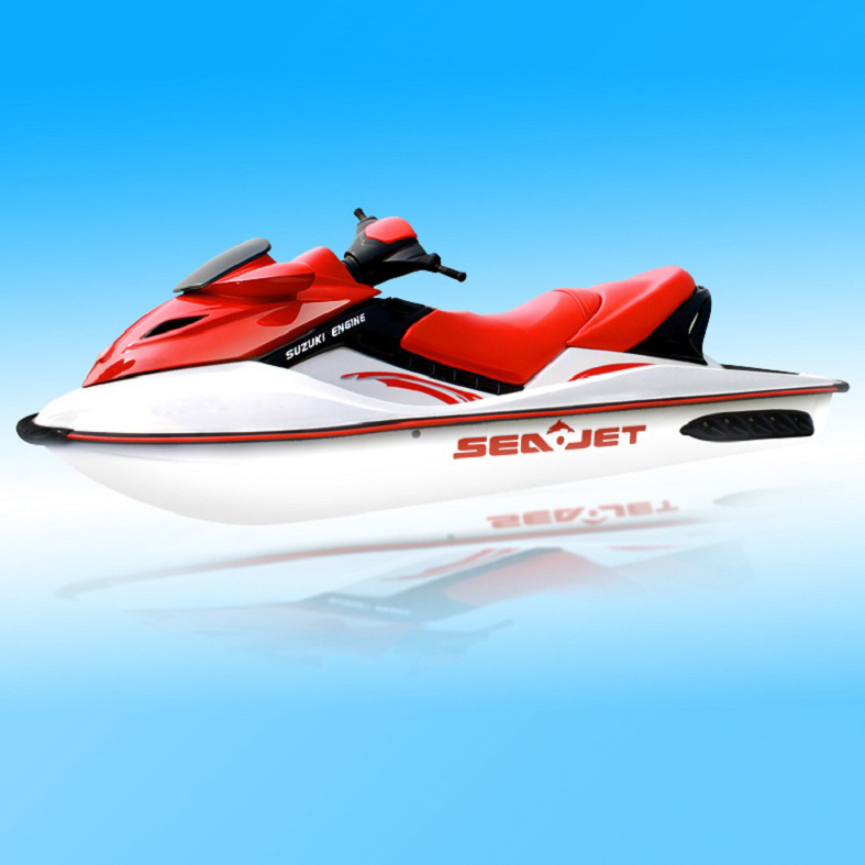 1400cc gasoline powered four-stroke DOHC engine 1-3 person 80km/h mini jet boat water jet skis motorboat for sale made in China