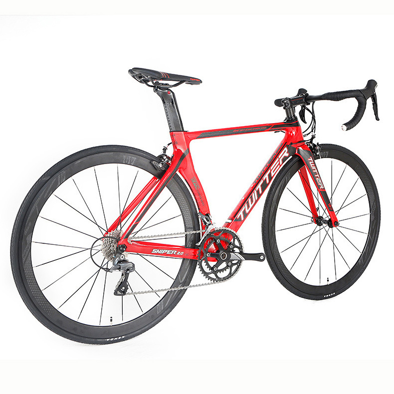 700C adult 16 speed high modulus carbon fiber 18K breaking wind racing carbon fiber fork C brake inner cable road bike/bicycle