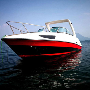 Yacht 7.3m(24ft) CE certificate Aluminum Center Cabin With Hardtop High Speed Fishing Boat/Vessel