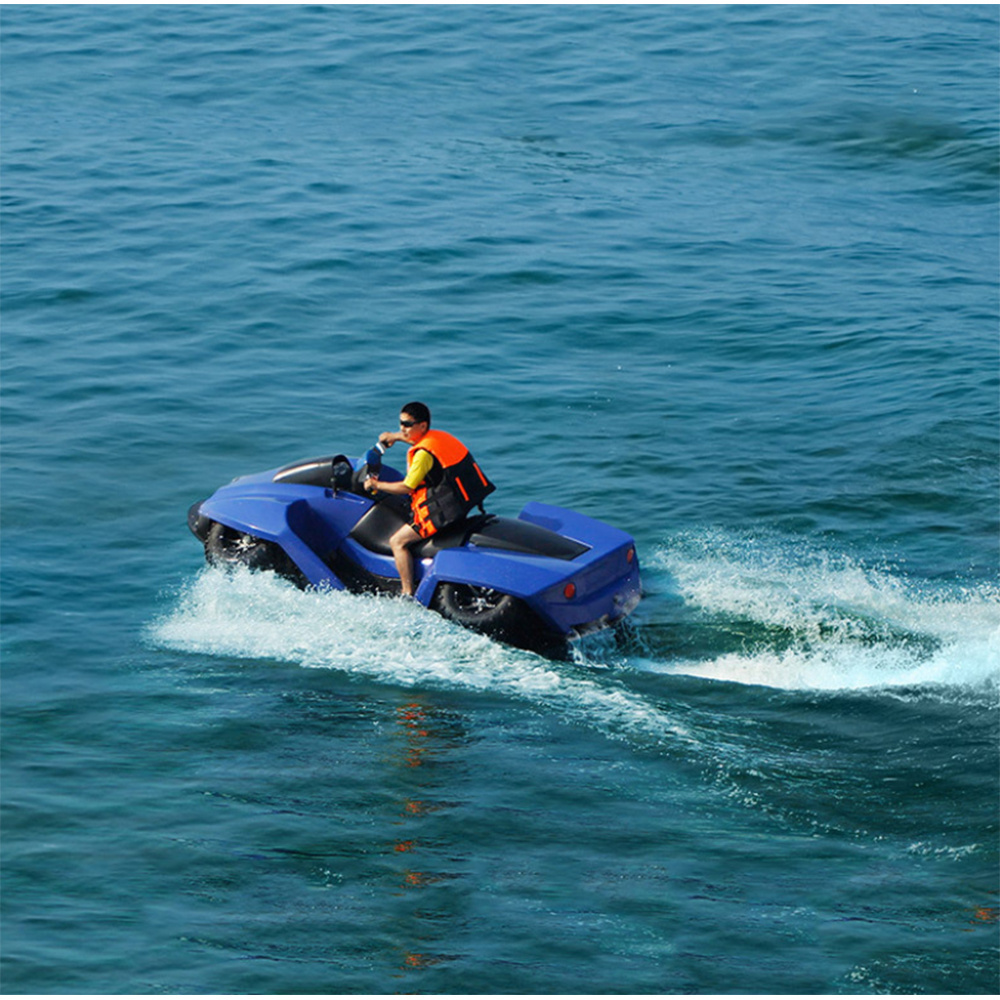 China made 1500cc gasoline powered adults 1-2 person twin-engine four-stroke amphibious motorboat water jet ski for sale 70km/h