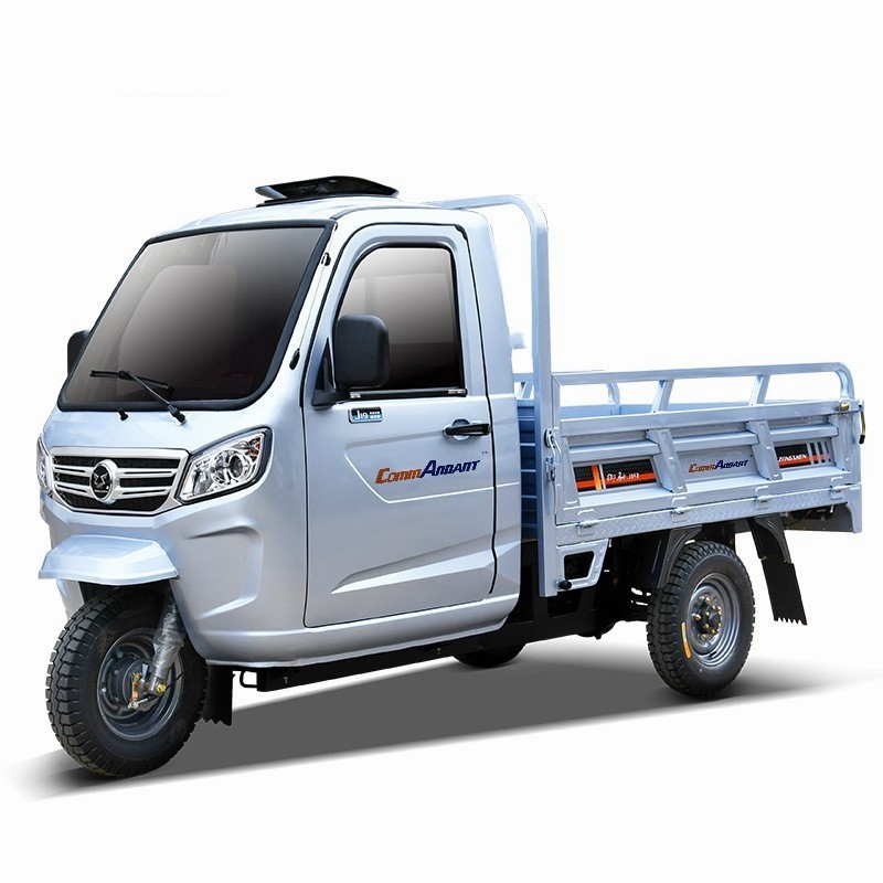 Engineering truck tractor household electric car tricycle fully enclosed tricycle Electric tricycle used by farmers