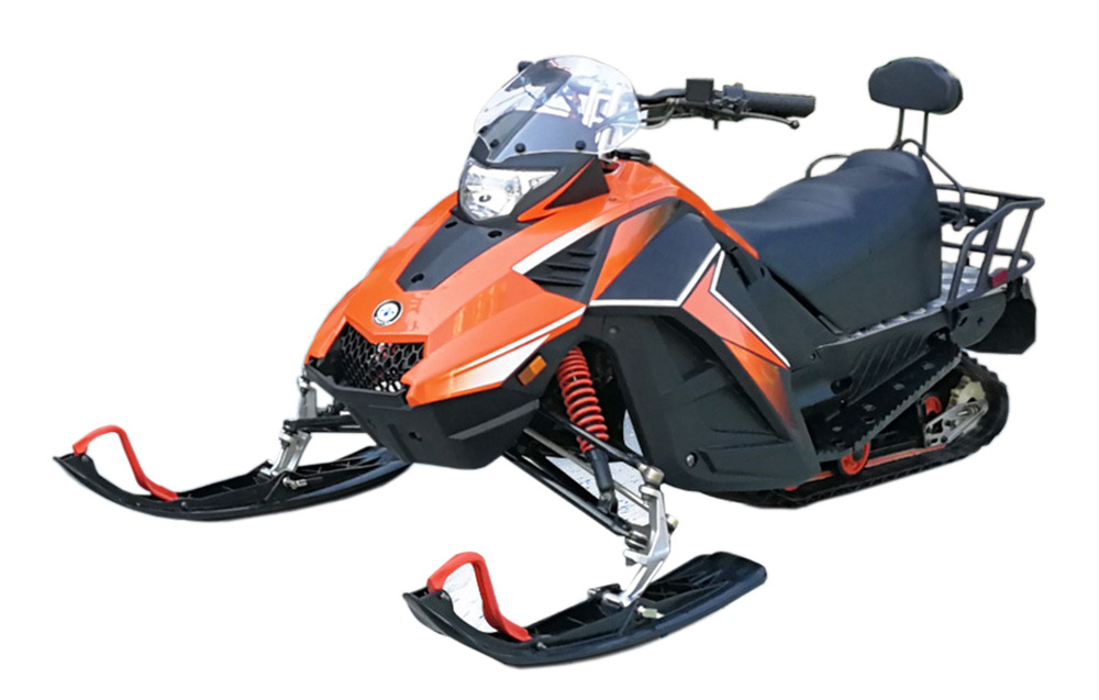 High Power snowmobile200CC Sleigh snowmobile Snow mobile adult snow vehicle snow bike ski scooter