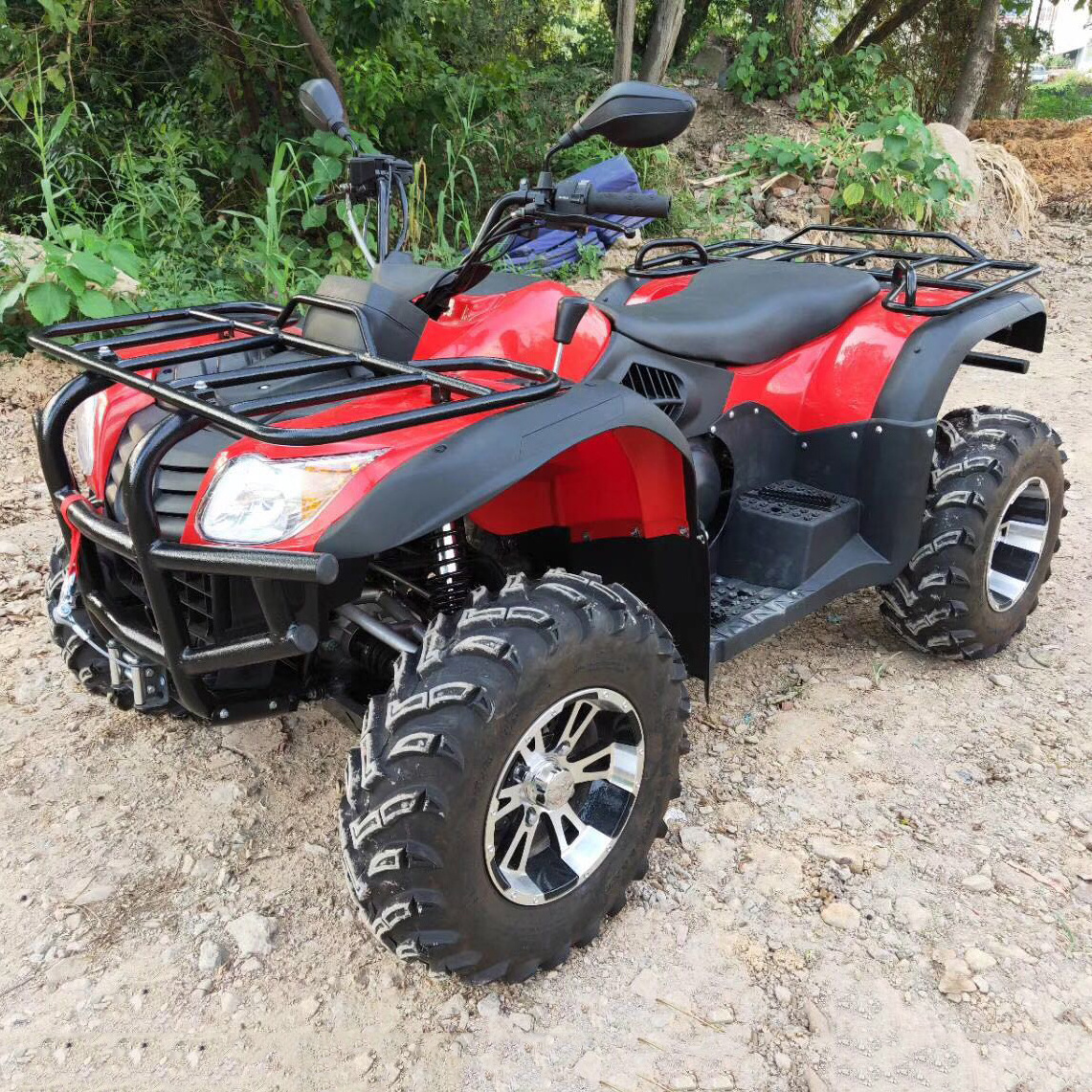 Factory sales 500cc 4x4 adult all-terrain farmer vehicle off-road four-wheel motorcycle quad atv dirt bike sand buggy ATV/UTV