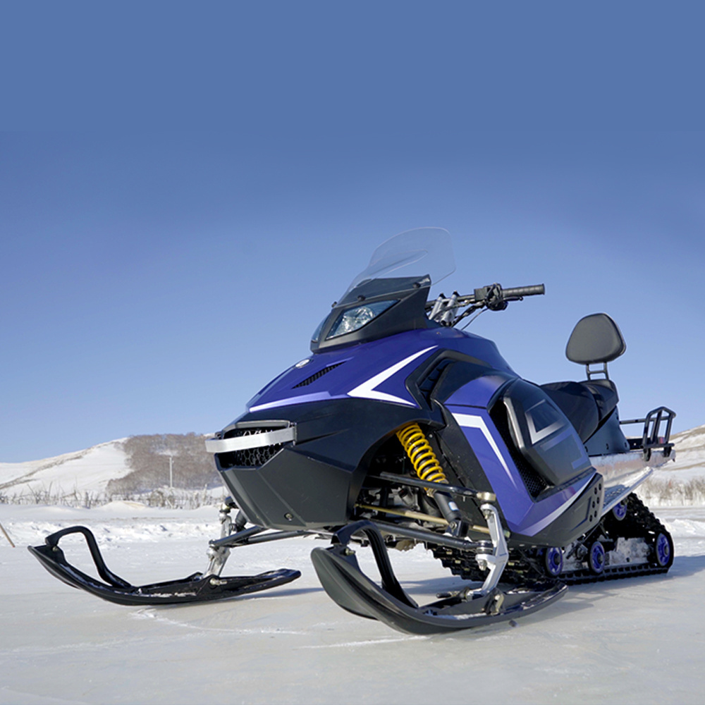 Chinese snowmobile 300cc best motorized snow scooter gas snowmobile snow bike ski scooter