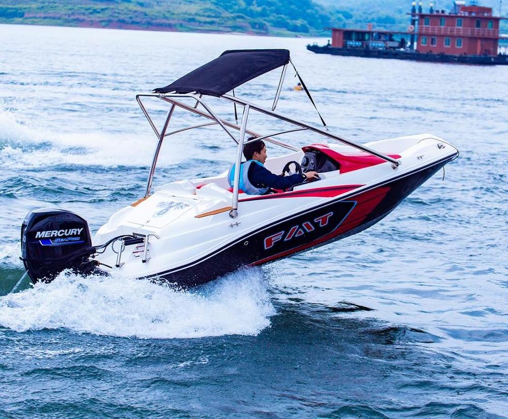 4.8 meters  personal small mini yach manfature used sport water jet boat motor engine passenger speed boat for sale price