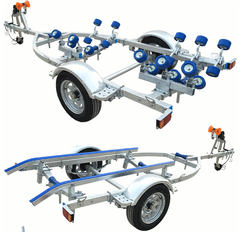 aluminum boat trailer heavy duty boat trailers rc boat trailers Jet ski trailer