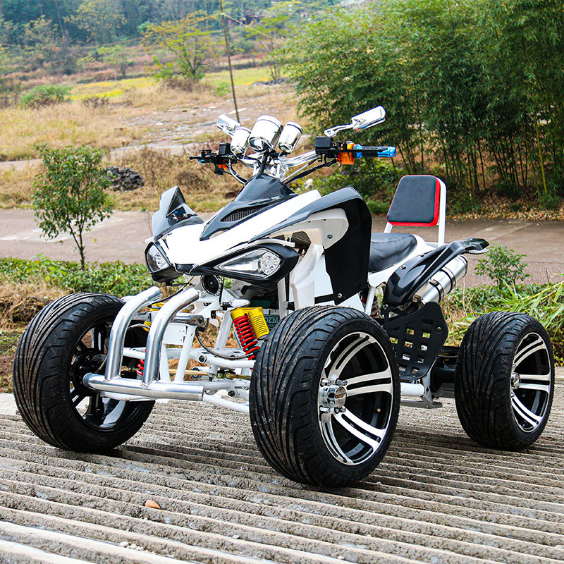 China made 200cc single-cylinder water-cooled four-stroke adults four-wheel motorcycle dune buggy quad bike ATV/UTV for sale