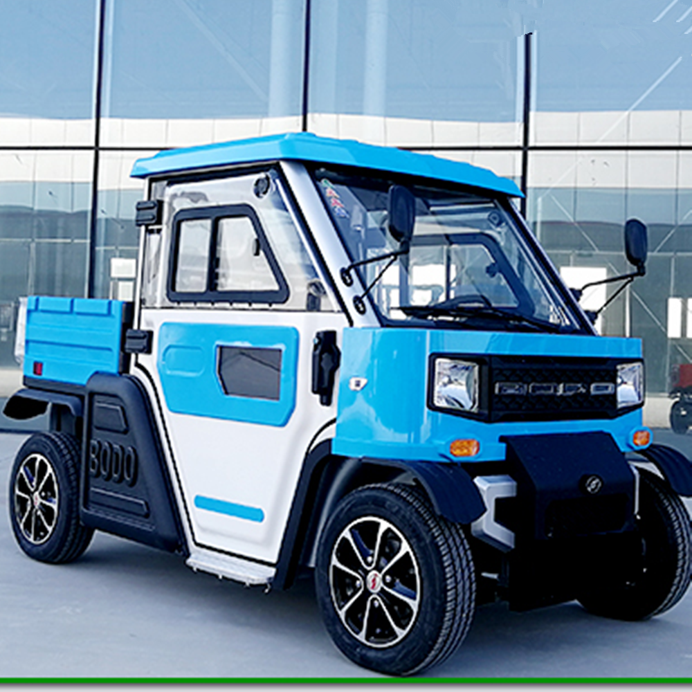 New energy electric vehicle adult two-seat pickup electric van mini sightseeing four-wheel electric car