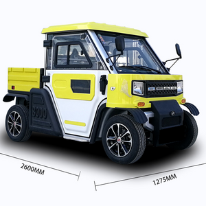 New energy electric vehicle adult two-seat pickup electric van mini sightseeing four-wheel electric car