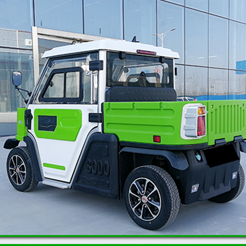 New energy electric vehicle adult two-seat pickup electric van mini sightseeing four-wheel electric car