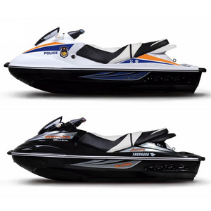 China made 1300cc gasoline powered 4-stroke water cooling 3-person speed 60km/h mini jet boat water jet skis motorboat for sale