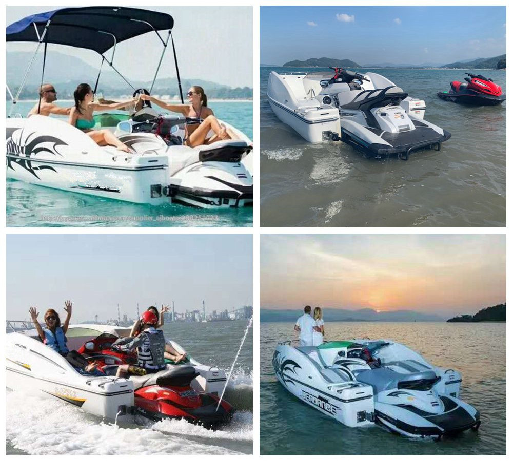 300 horse power jet ski  1800cc Engine Capacity Jetski  Yacht Electric Motorboat Triple jet ski