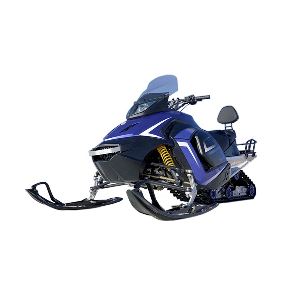 Chinese snowmobile 300cc best motorized snow scooter gas snowmobile snow bike ski scooter