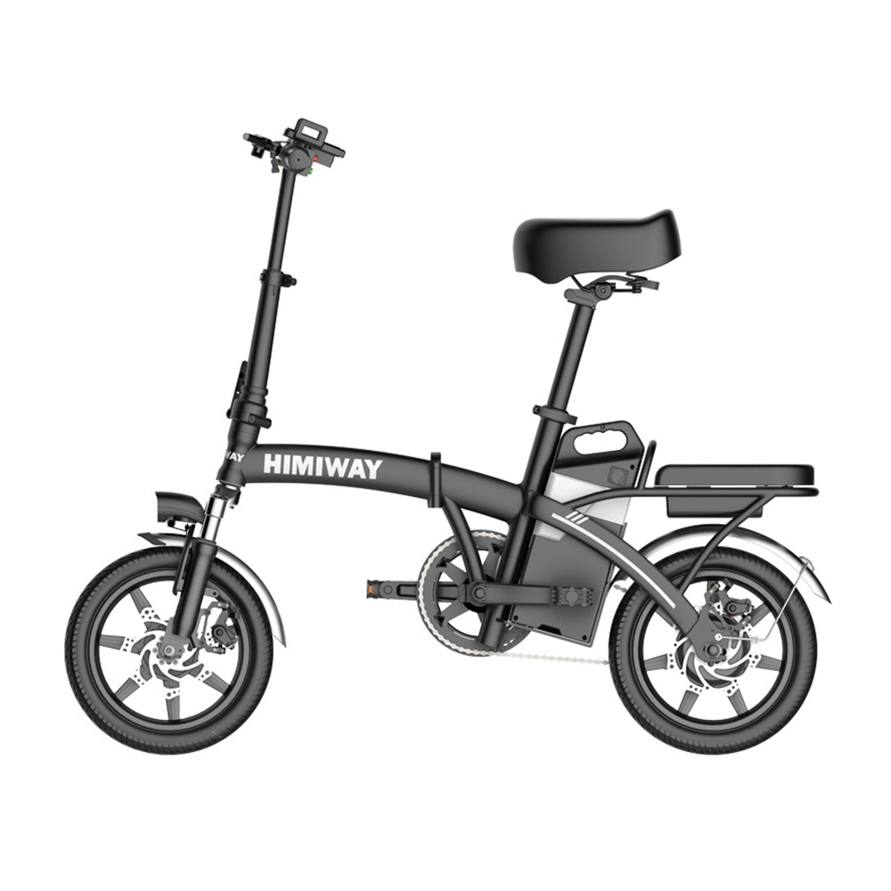 Fashion Hybrid Lithium Battery Powered Electric Bicycle Folding mini folding electric bike 14 inch 48v foldable e bicycle