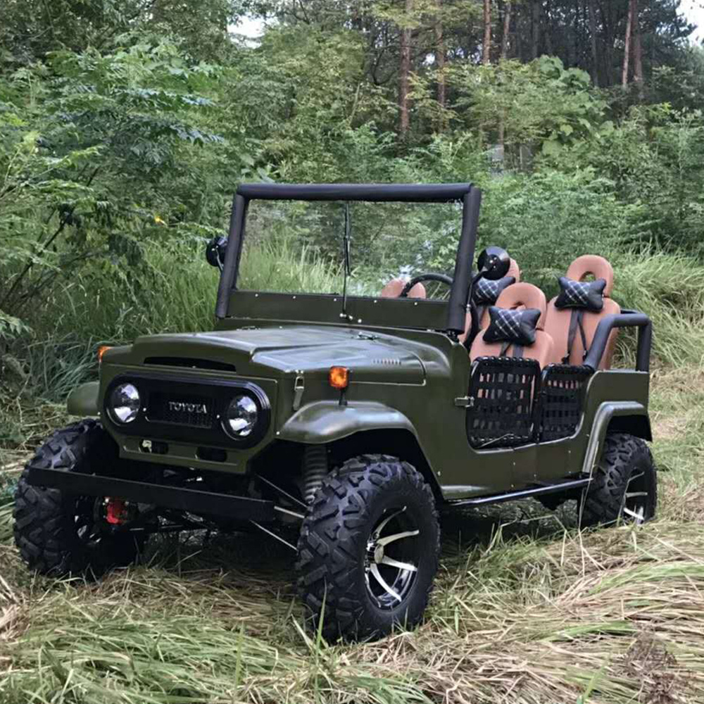 Electric ATV UTV Fully enclosed four-seater electric beach buggy adult beach toys adult