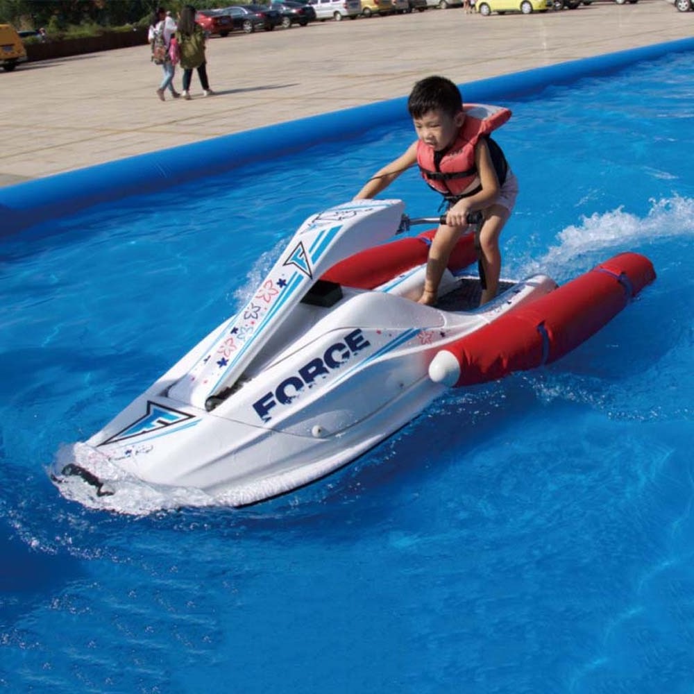 Children's electric motor boat wave boat jet pump type single jet watercraft  ski