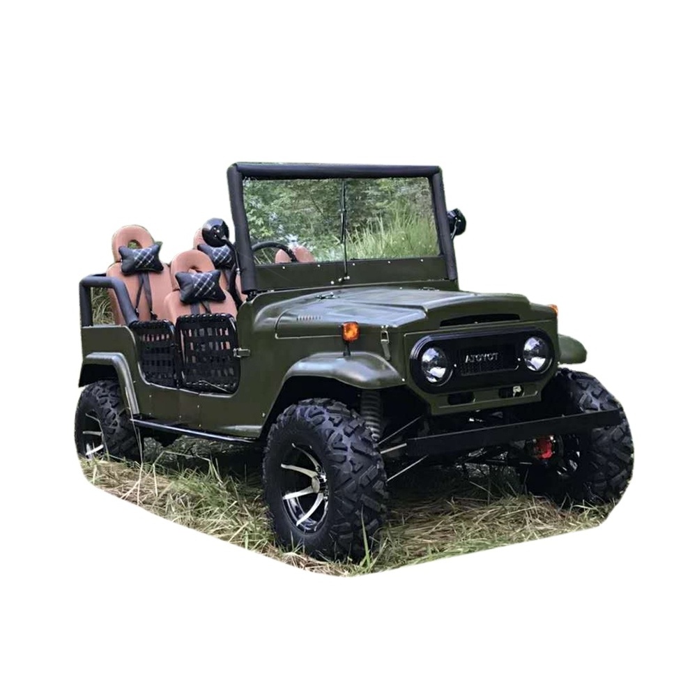 Electric ATV UTV Fully enclosed four-seater electric beach buggy adult beach toys adult