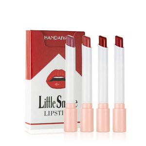 HM53 HANDAIYAN 4pcs/Set Cigarette Tube Matte Velvet Long Lasting Waterproof Moisturizing Lipstick