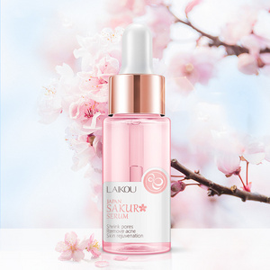 HM1813 LAIKOU Japan Sakura Serum Anti-Aging Hyaluronic Acid Pure 24K Gold Whitening Vitamin C Anti Wrinkle Face Serum