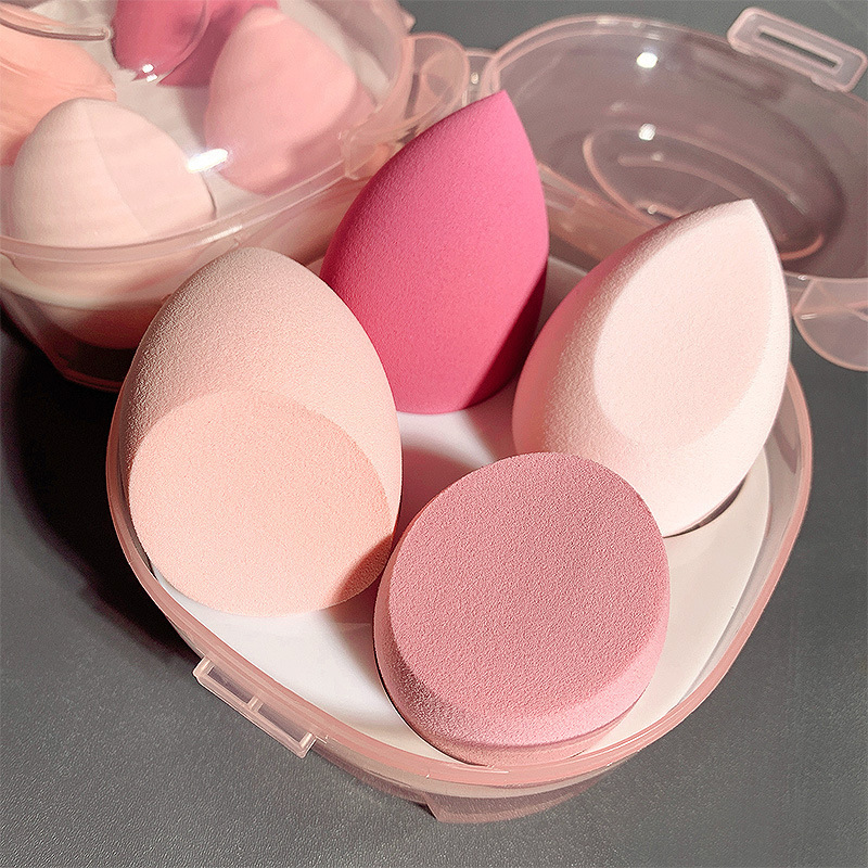 Cute Bear Makeup Beauty Sponge Blender Private Label Water Sponge Beauty Makeup Egg Sponge Set