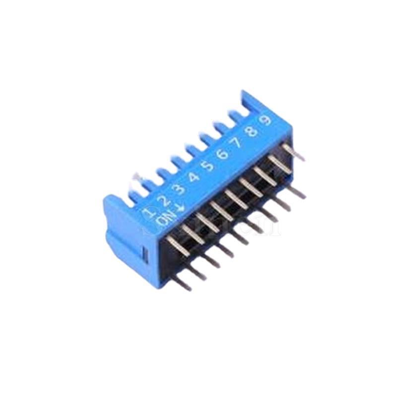 OEM/ODM DPL-09BLP DIP Switch Pitch 2.54mm Keyboard 9-bit DIP switch plug-in sxinen