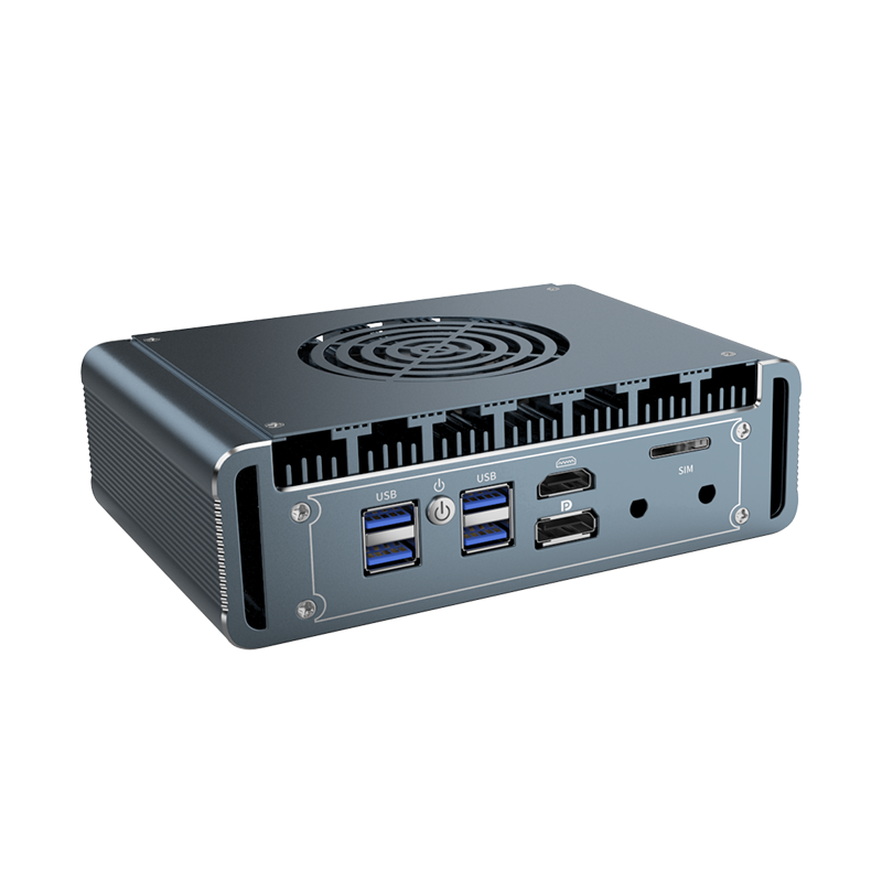 12th Gen Firewall Soft Router Core i7 i5 i3 8505 4x i226 LAN 2500M NVME Mini PC Proxmox Server barebone industrial Computer 64GB