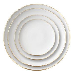 Wholesale Nordic Tableware Plates Sets Crockery Dinnerware Sets Porcelain Dinner Set