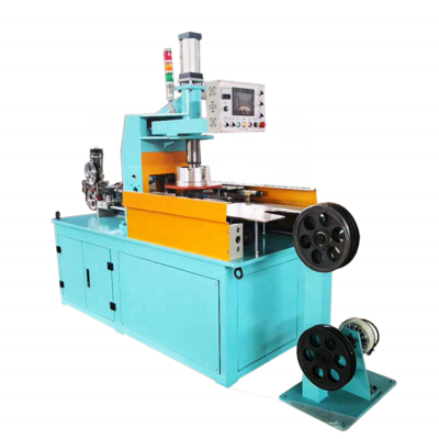 Automatic cable and cable coil winding twis tie machine wire coil twist tying machine