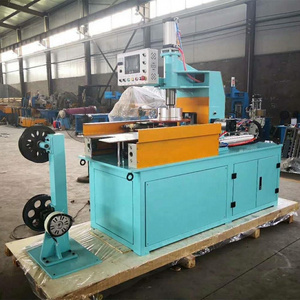 Cable spool winding machine large wire cable drum winding automatic take up machine