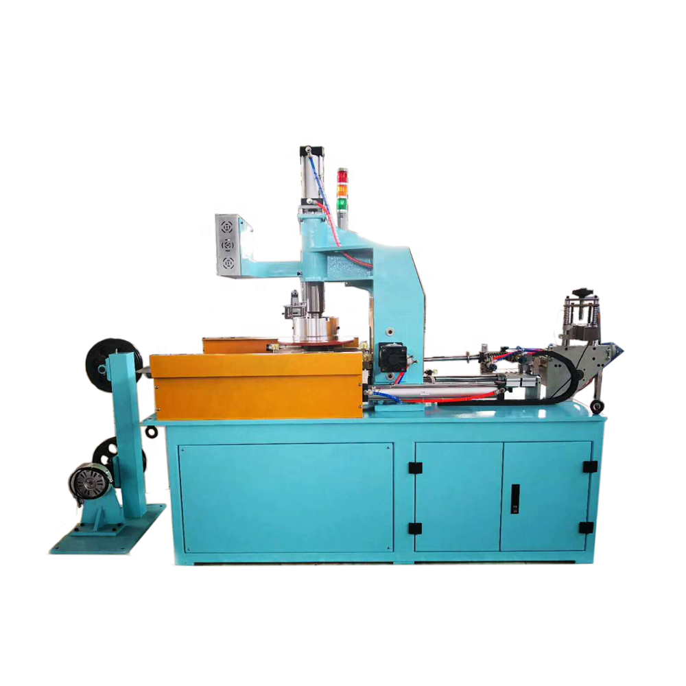 Automatic cable and cable coil winding twis tie machine wire coil twist tying machine