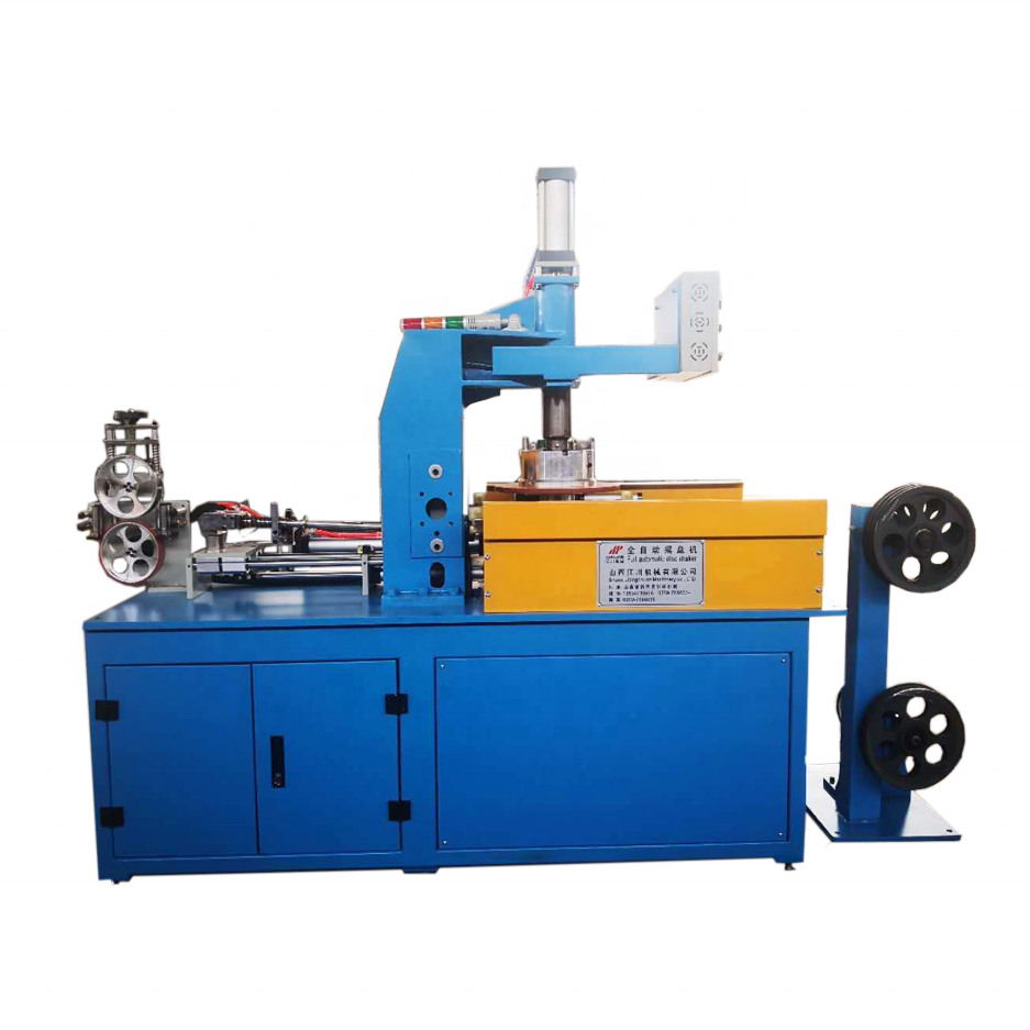 Automatic cable and cable coil winding twis tie machine wire coil twist tying machine