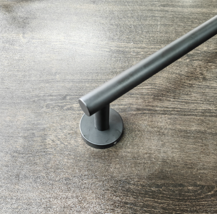 OEM/ODM Bathroom Towel Bar Matte Black 18