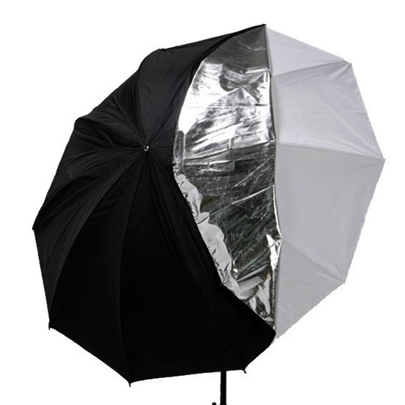 photography 33inch 83cm photography lighting soft Removable Black Cover reflector 2 in 1 Umbrella