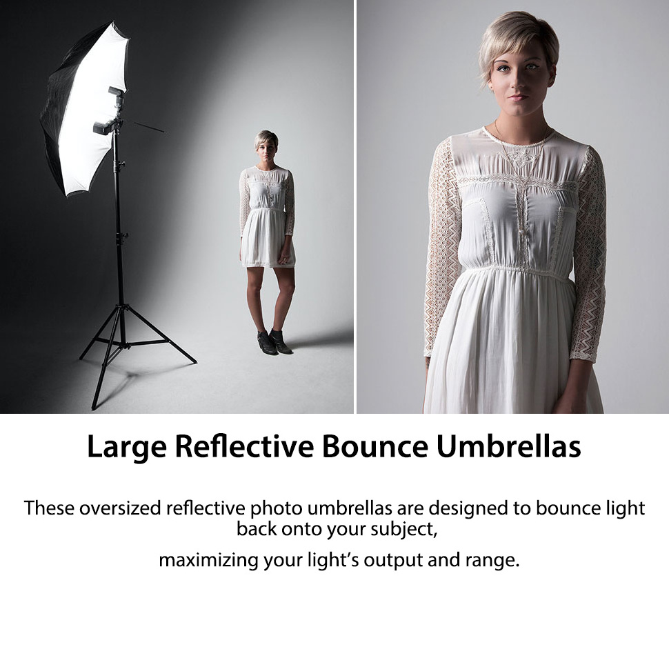 photography 33inch 83cm photography lighting soft Removable Black Cover reflector 2 in 1 Umbrella