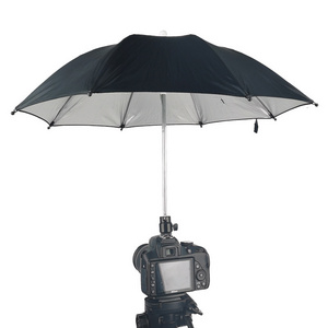 50cm Rain Sun Protection DSLR General Camera Photographic Sunshade Rainy Holder Umbrella With 360 Swivel Hot Shoe