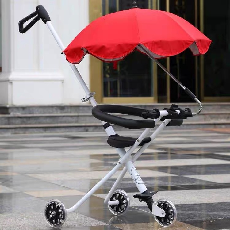 Chinese supplier 8-rib shade baby stroller clip umbrella