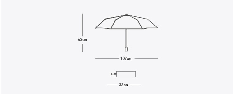 automatic umbrella foldable Custom logo printing Cheap promotional windproof Pongee for The Rain China factory 3 fold umbrella