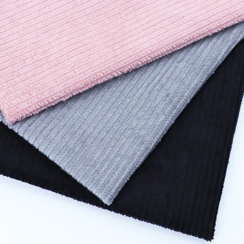 2022  High Quality Widely Popular 8 wales 100% Organic Cotton Stock Corduroy Fabric For Clothing Pants Jackets