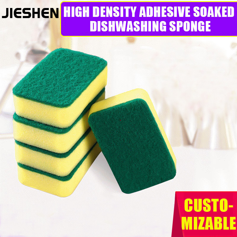 Wholesale Kitchen Cleaning Sponges Non Scratch Dishwashing Sponges Scouring Pad Scrubbing Dish Sponge for Washing Dishes