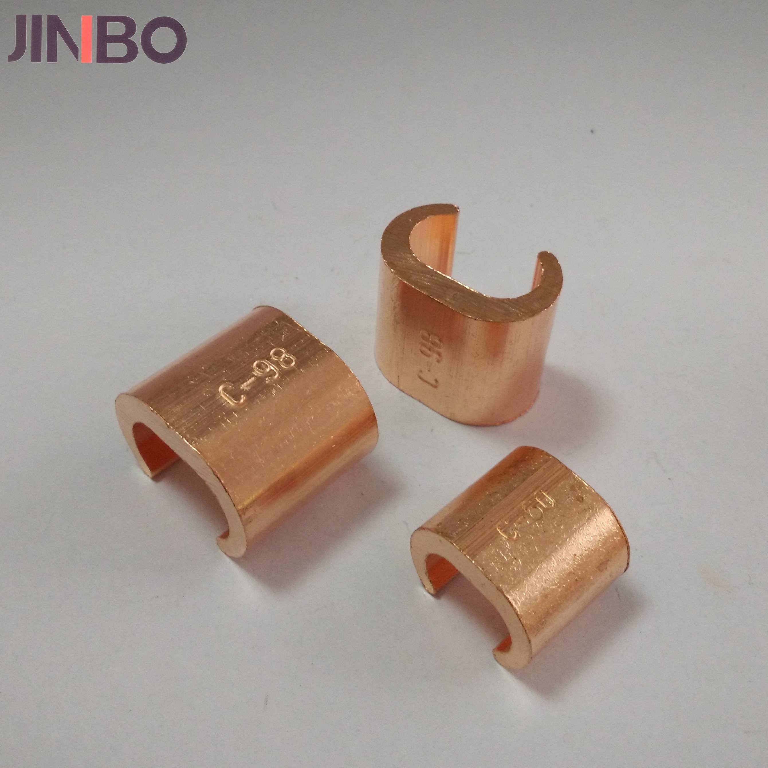 Cheap Pure copper high-quality C-type cable clamp electrical ground c connection clamp