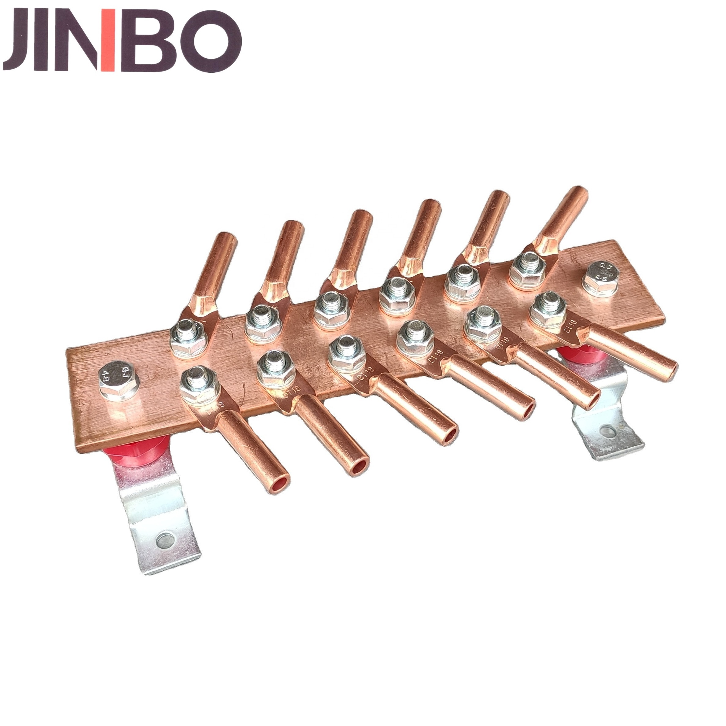 2 Way Copper Bus-bar Electrical Earthing Tape Bus Bar